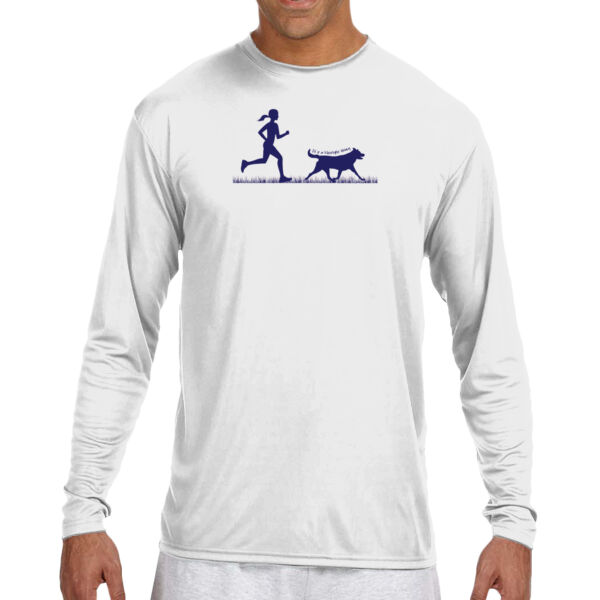 The Pacer - (S) Long Sleeve Cooling Performance Crew Light Color Shirt Thumbnail