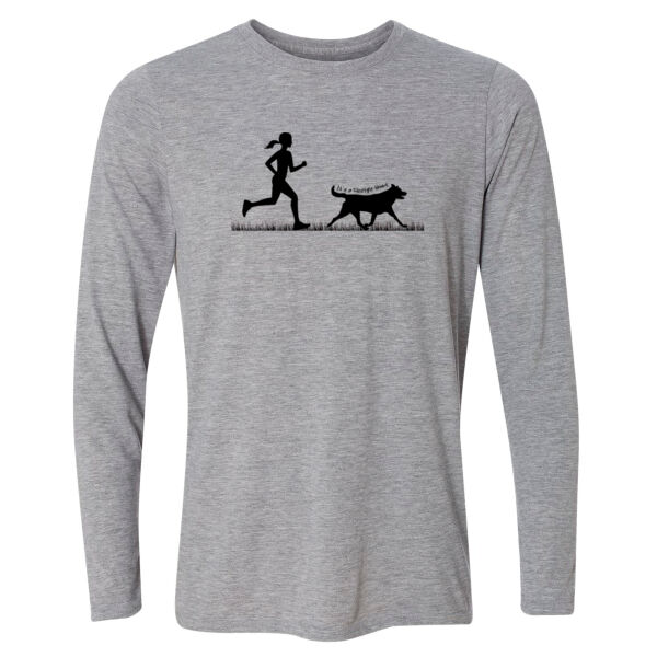 The Pacer - Light Long Sleeve Ultra Performance Active Lifestyle T Shirt Thumbnail