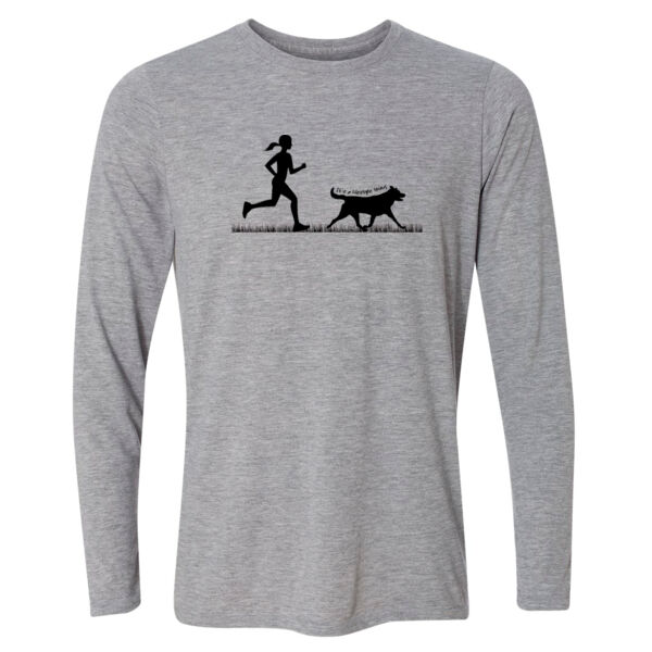 The Pacer - Light Youth Long Sleeve Ultra Performance Active Lifestyle T Shirt Thumbnail
