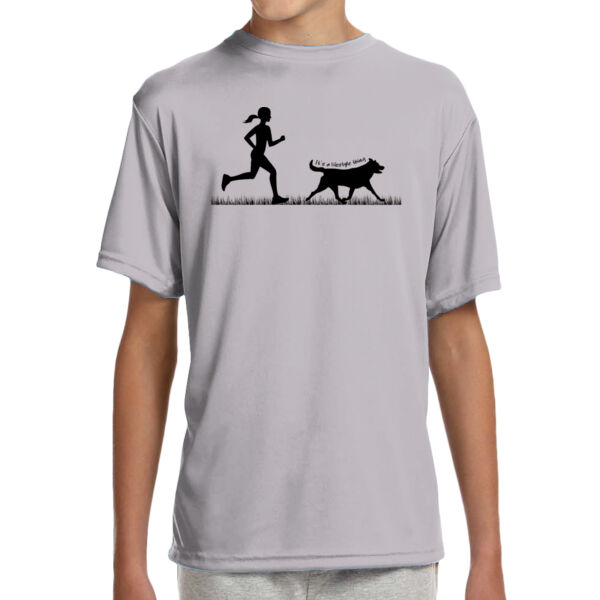 The Pacer - (S) Youth Shorts Sleeve Cooling Performance Crew Ligh Color Shirt Thumbnail