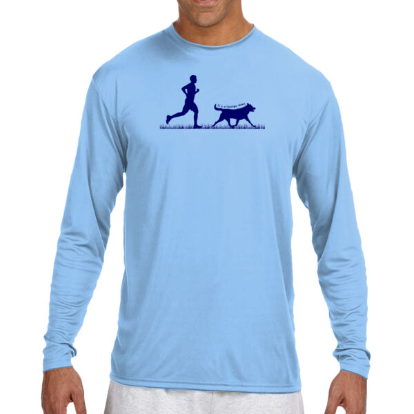 The Pacer - (S) Long Sleeve Cooling Performance Crew Light Color Shirt Thumbnail