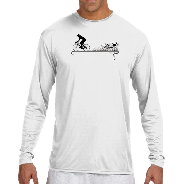 Nature Ride - (S) Long Sleeve Cooling Performance Crew Light Color Shirt Thumbnail