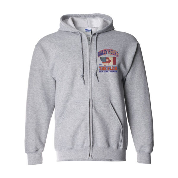 Vick Family Reunion - DryBlend® 50/50 Full-Zip Hood Thumbnail