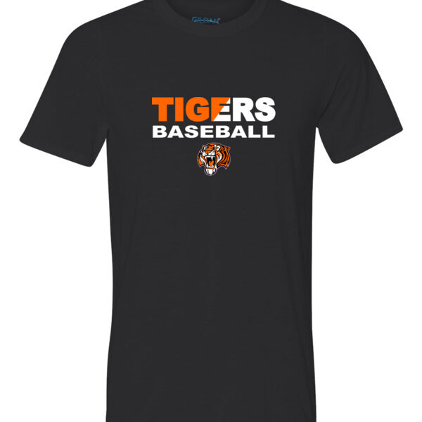 Tigers Baseball Split - Youth Ultra Performance Active Lifestyle T Shirt Thumbnail