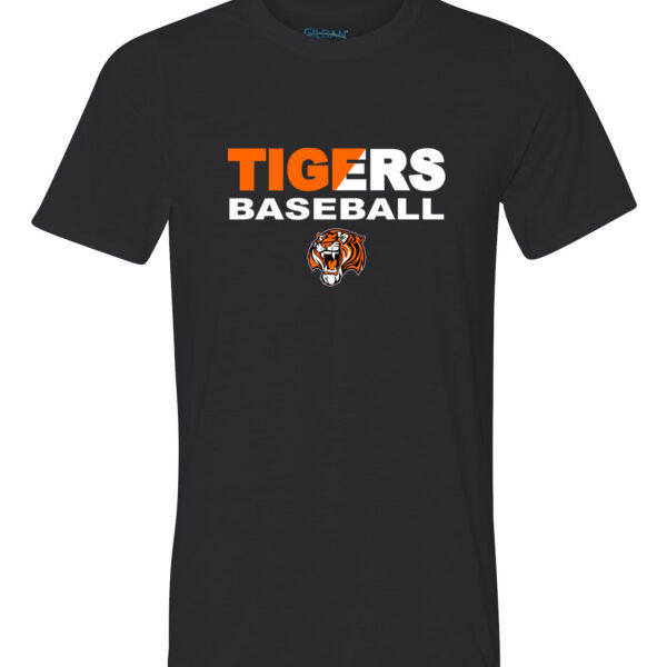 Tigers Baseball Split - Ultra Performance Active Lifestyle T Shirt Thumbnail