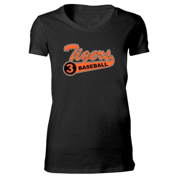 Tigers Rhinestone Tail - Bella Favorite T-Shirt Thumbnail