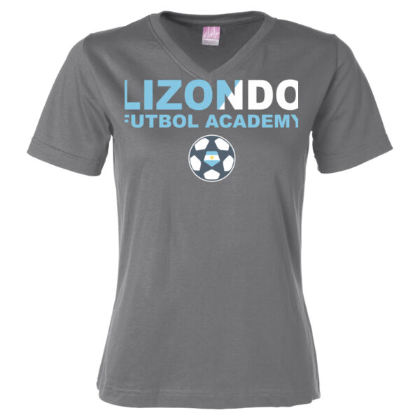Lizondo Split Design - Ladies' V-neck T-Shirt Thumbnail