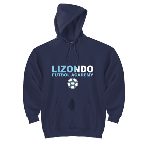 Lizondo Split Design - DryBlend™ Pullover Unisex Hooded Sweatshirt Thumbnail