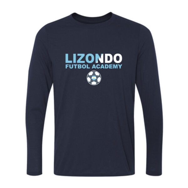 Lizondo Split Design - Long Sleeve Ultra Performance 100% Performance T Shirt Thumbnail