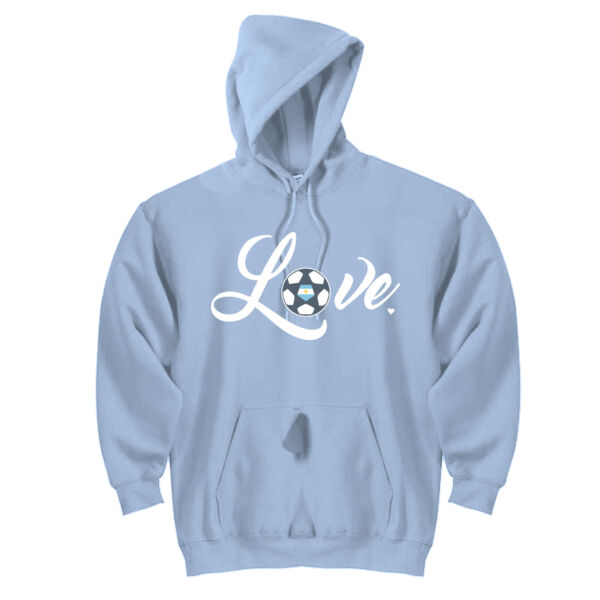 LFA Love - DryBlend™ Pullover Unisex Hooded Sweatshirt Thumbnail