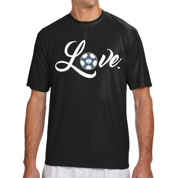 LFA Love - Shorts Sleeve Cooling Performance Crew Dark Color Shirt Thumbnail