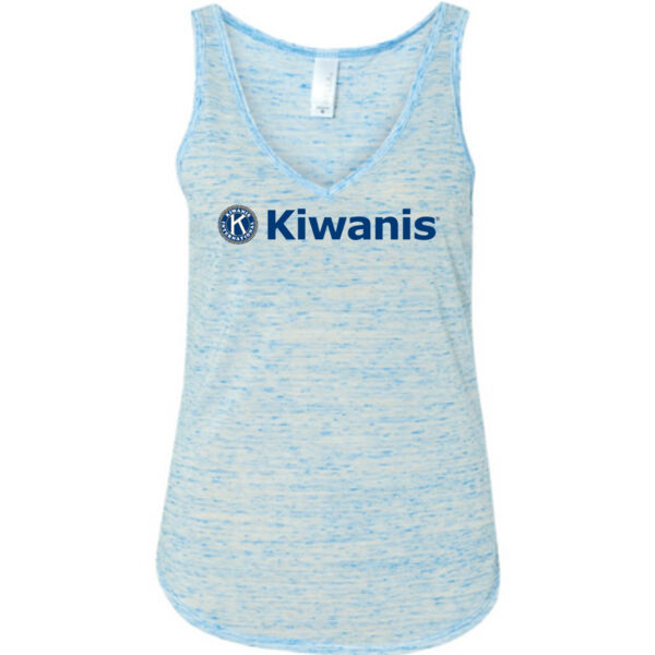 Kiwanis - Ladies' Flowy V-Neck Tank Thumbnail