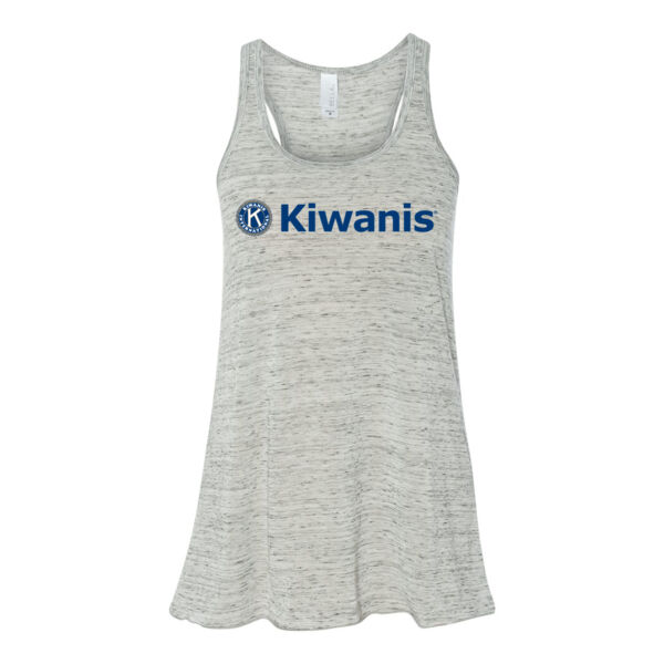 Kiwanis - Bella Ladies' Flowy Racerback Tank (S) Thumbnail