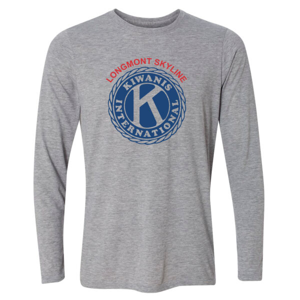 Skyline Kiwanis - Light Youth Long Sleeve Ultra Performance Active Lifestyle T Shirt Thumbnail