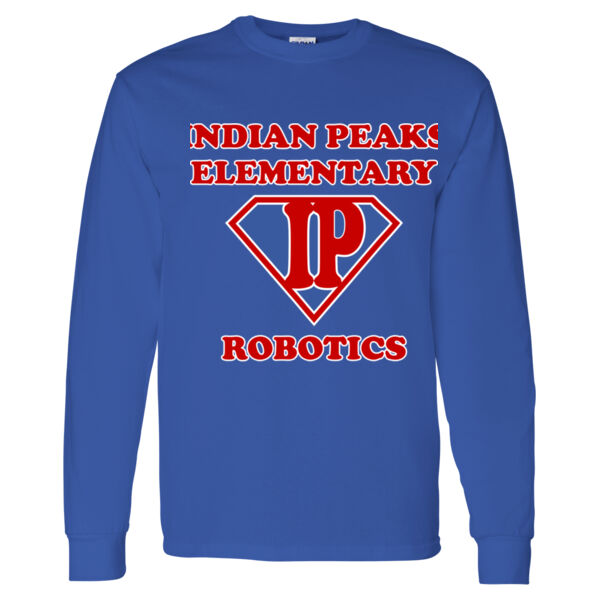 Indian Peaks Elementary Robotics -  - Heavy Cotton Long Sleeve T-Shirt Thumbnail
