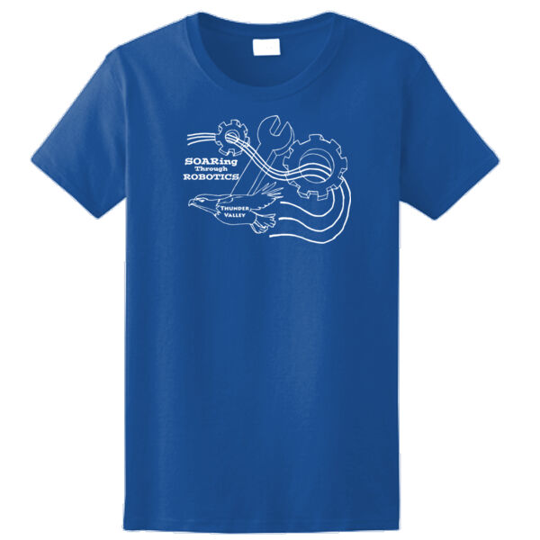 Thunder Valley Robotics -  - Ladies Ultra Cotton™ 100% Cotton T Shirt Thumbnail