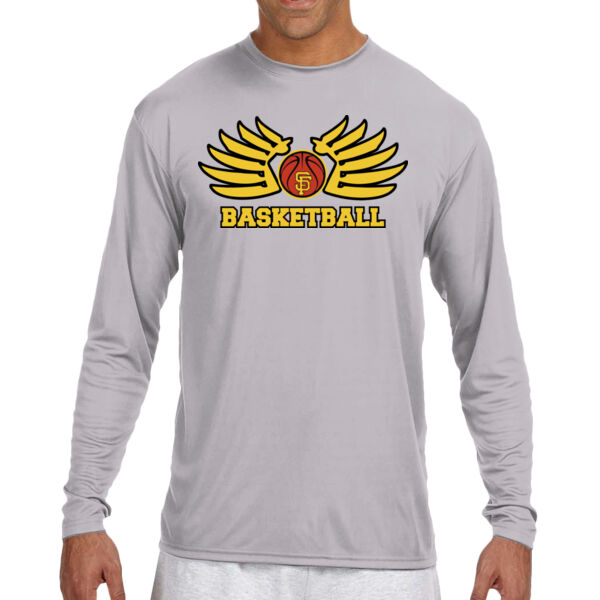 Goldwings -  - Long Sleeve Cooling Performance Crew Dark Color Shirt Thumbnail