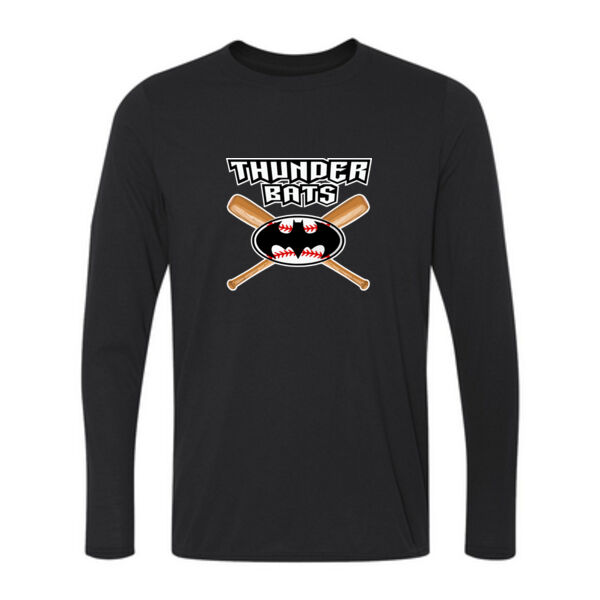 Thunder Bats -  - Long Sleeve Ultra Performance 100% Performance T Shirt Thumbnail