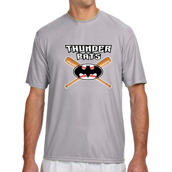 Thunder Bats -  - Shorts Sleeve Cooling Performance Crew Dark Color Shirt Thumbnail