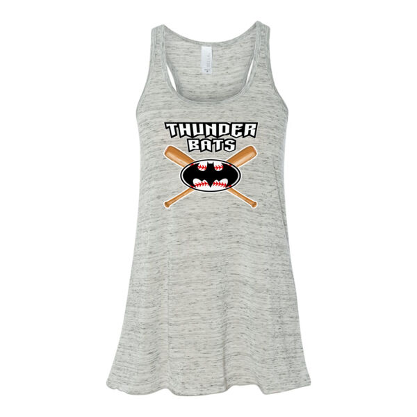 Thunder Bats -  - Bella Ladies' Flowy Racerback Tank (S) Thumbnail