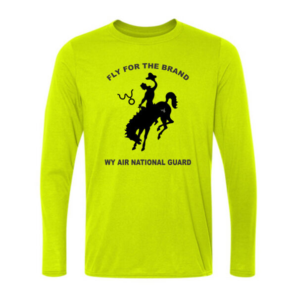 WY Air National Guard  - Light Long Sleeve Ultra Performance Active Lifestyle T Shirt Thumbnail