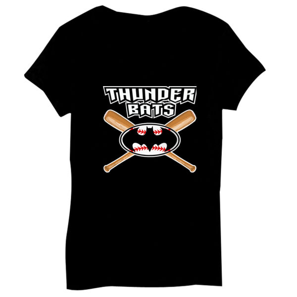 Thunder Bats -  - Bella Short-Sleeve V-Neck T-Shirt Thumbnail