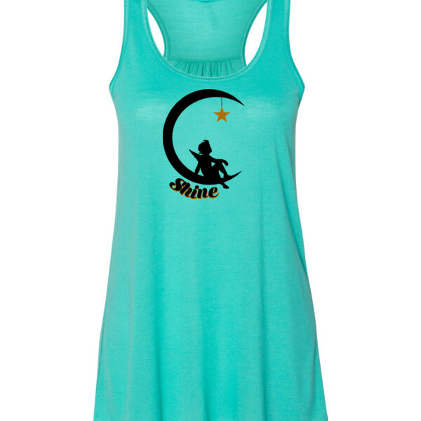 Childhood Cancer Awareness - Bella Flowy Racerback Tank - Bella Flowy Racerback Tank 2 Thumbnail