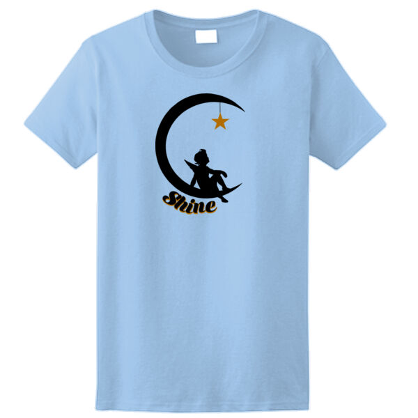 Childhood Cancer Awareness - Ladies Ultra Cotton™ 100% Cotton T Shirt 2 Thumbnail