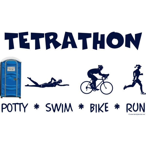 porta potty triathlete tetrathon women Thumbnail