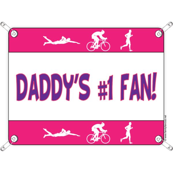 racebib Daddy s  1 Triathlon Fan pp Thumbnail