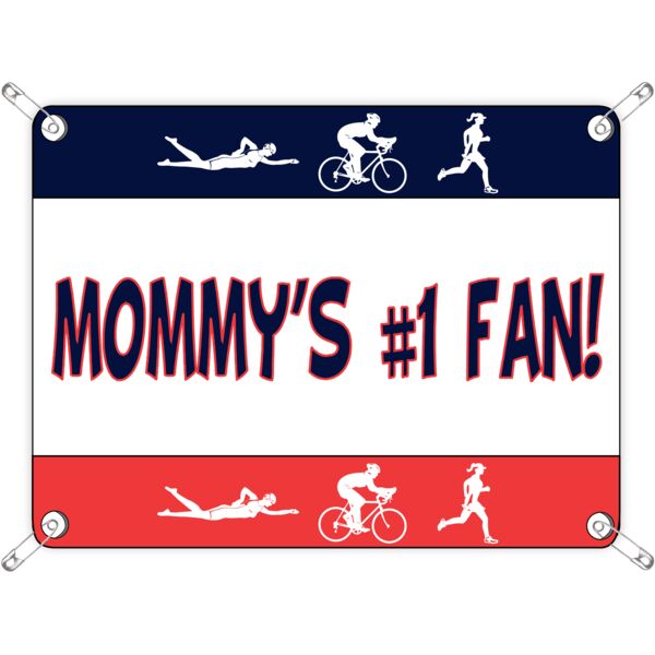 racebib mommy s  1 Triathlon Fan Thumbnail