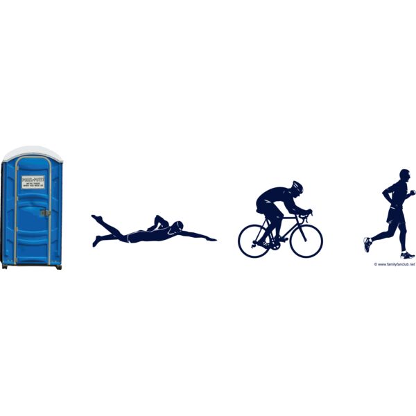 porta potty triathlete icons Thumbnail