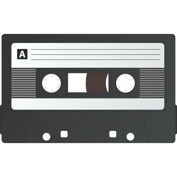 music media cassette compact tape magnetic re Thumbnail