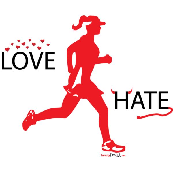 love hate with running women Thumbnail