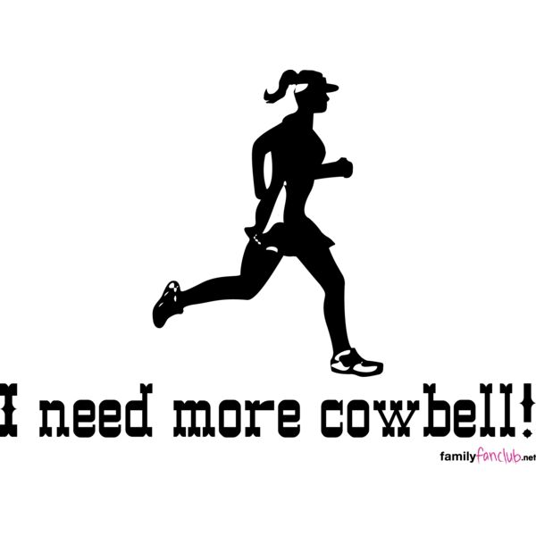 i need more cowbell running woman Thumbnail