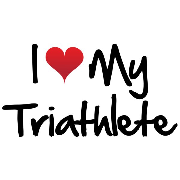 I Heart My Triathlete Triathlon Thumbnail