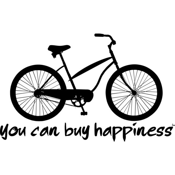 You can buy happiness   women s bike Thumbnail
