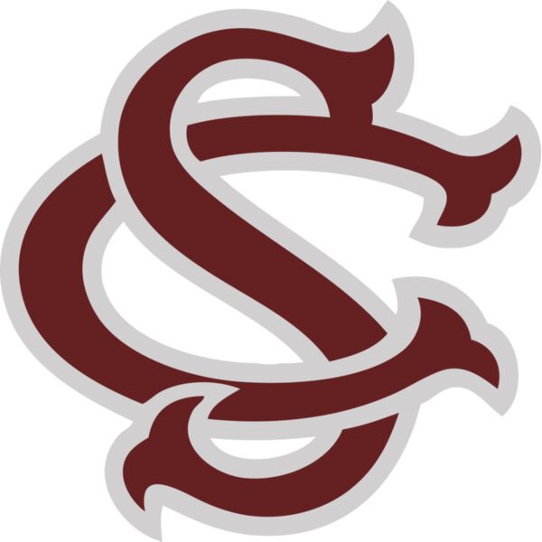 Interlocking SC left chest maroon   darker maroon Thumbnail