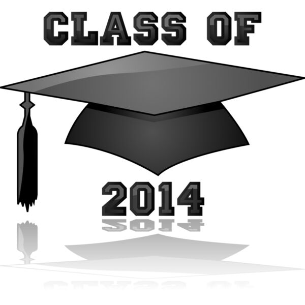Class of 2014 Graduation BW Reflection Thumbnail