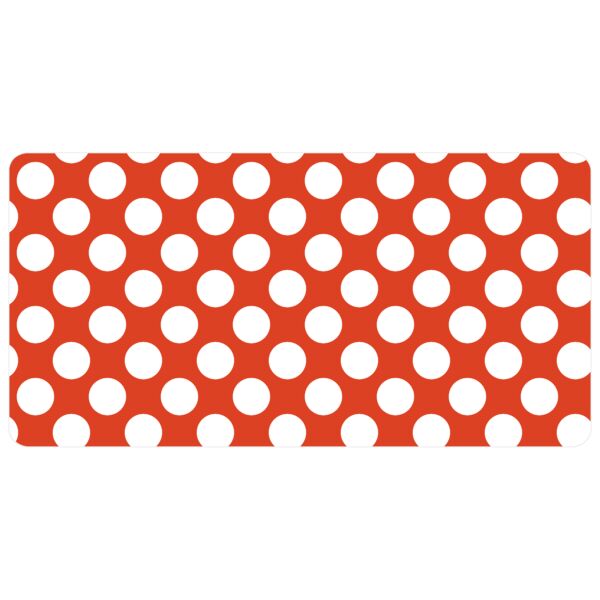 4 LIcense Plates Polka Dots 221 65 36 Thumbnail