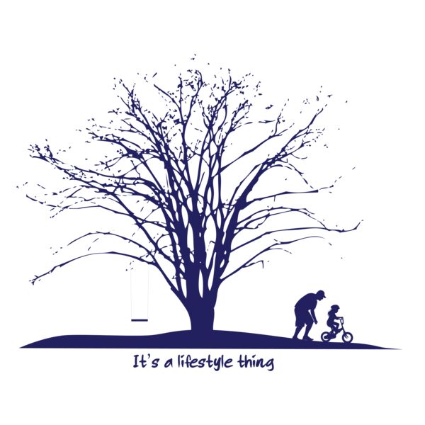 Beginnings Blue Dad Daughter Thumbnail