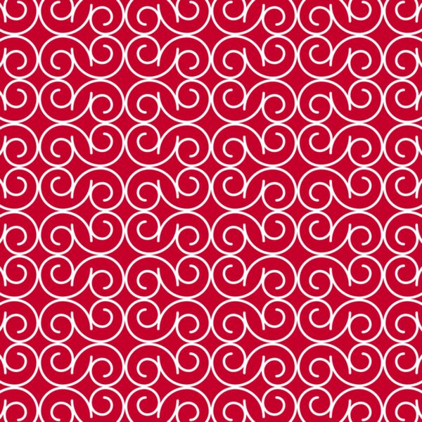 Fancy Swirls Crimson Thumbnail
