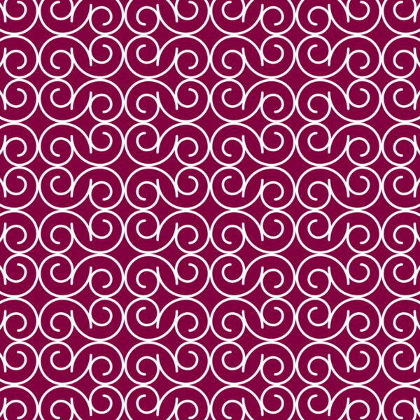 Fancy Swirls Dark Violet Red Thumbnail