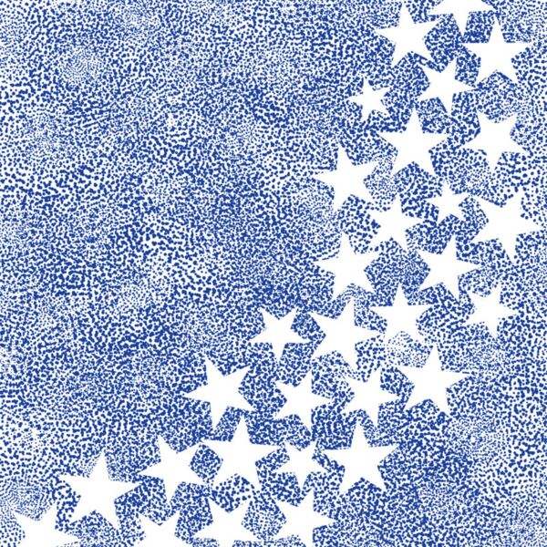 Digital Papers Celebrate America Star Trail Blue Thumbnail