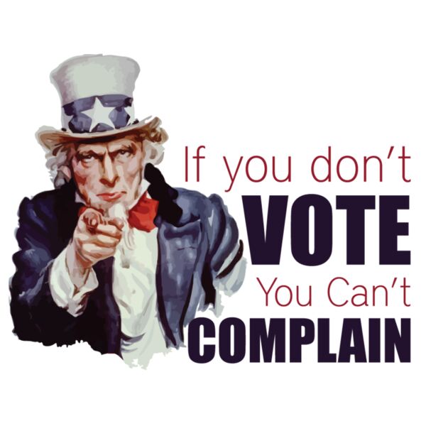 Uncle Sam If You Don't Vote You Can't Complain Thumbnail