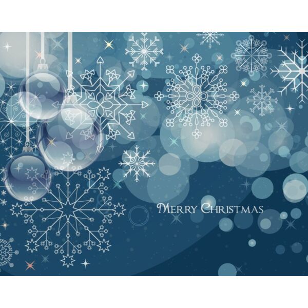 Xmas Bulbs & Flakes Thumbnail