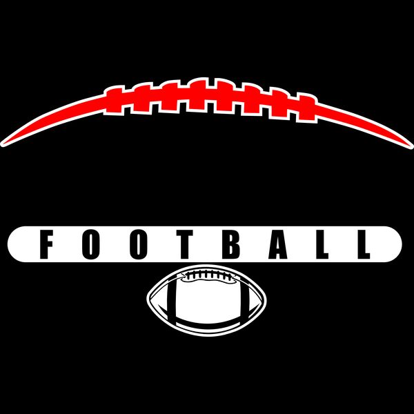 Falcons Football Outline with Player Number - Dark New Balance Ladies L/S Tempo Tech Shirt Thumbnail