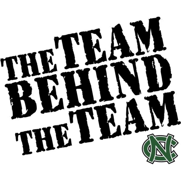 Niwot Team Behind The Team - Great for the back of Parents, Friends and Family t-shirts Thumbnail