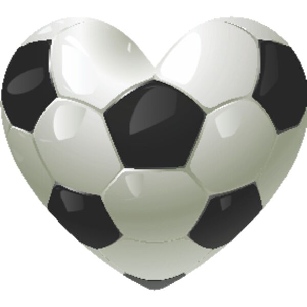 Soccer Ball Heart Thumbnail