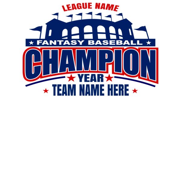 Fantasy Baseball Champion Template - TRW V3 MC 0048B Thumbnail